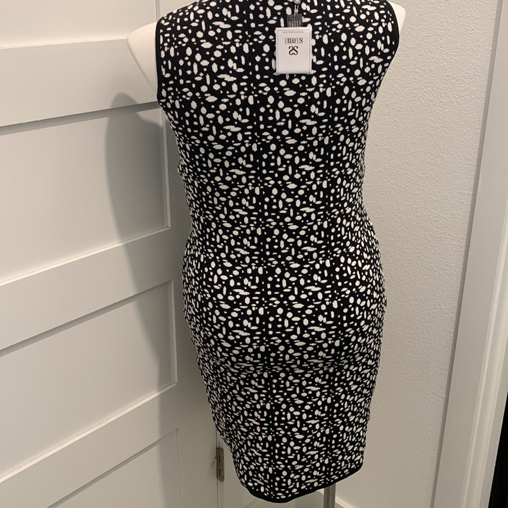 SIONI Crewneck Sleeveless Knit Dress Size L